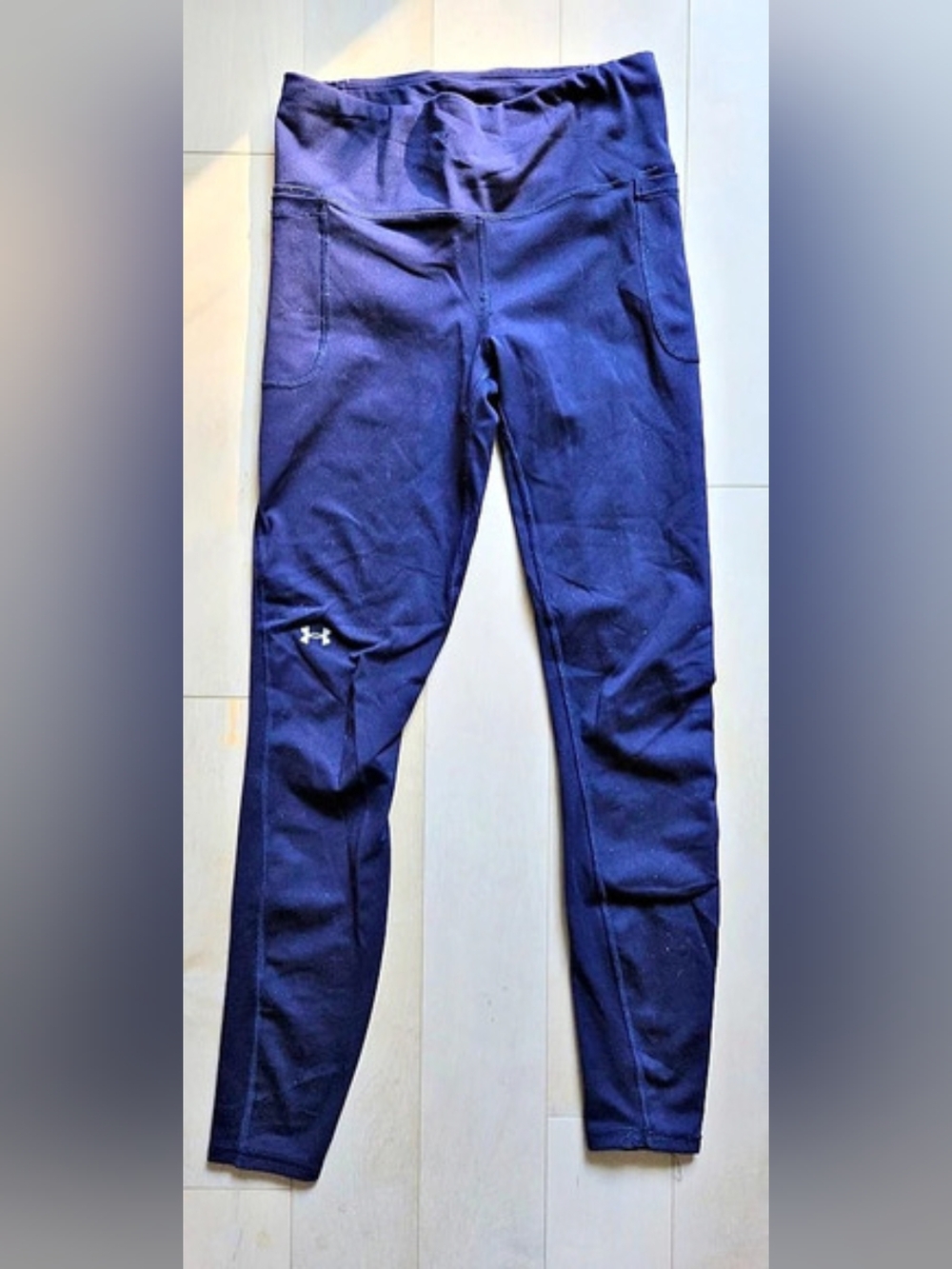Under Armour Women's Athletic Pants Blue Size Medium Like New